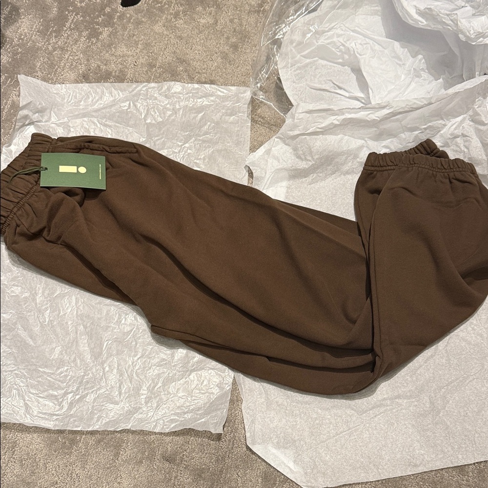 Daily Drills Brown Track Pants